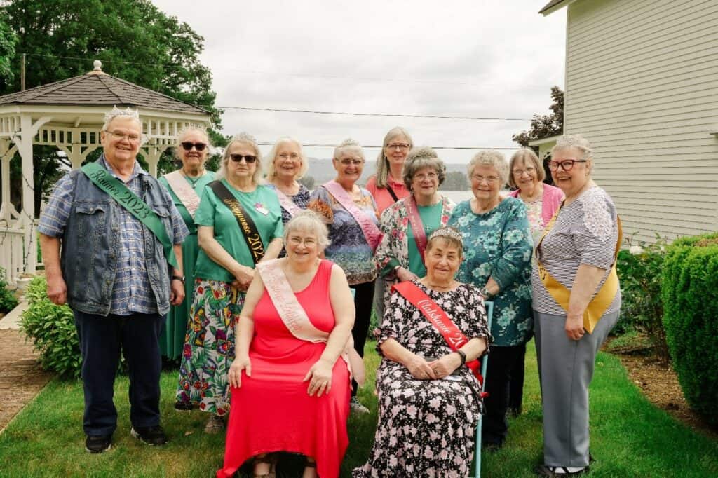 Past and current Court celebrated at the Tea on May 23rd